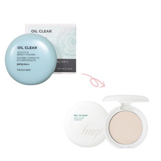 Phấn phủ The Face Shop Oil Clear Skin Cover Compact #201 9g kiềm dầu lâu trôi