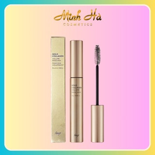 Mascara kiêm dưỡng mi The Face Shop Gold Collagen Volume 12g giúp mi dày, dài, lâu trôi