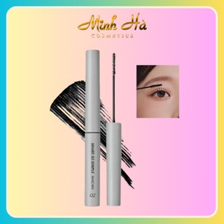 Mascara Clio Sharp So Simple #02 Long Lash 4g tự nhiên, nhẹ nhàng không gây nặng mi, không cộm vón
