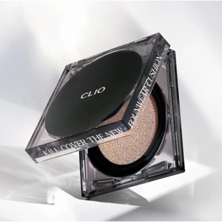 Phấn nước Clio Kill Cover The New Founwear Cushion 15g x 2 (kèm lõi) che phủ tốt, kiềm dầu, bền màu
