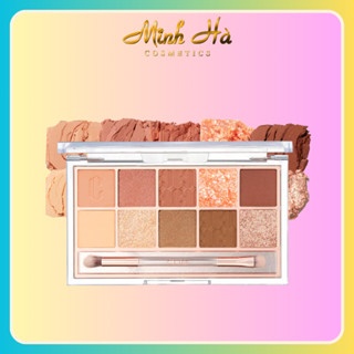 Phấn mắt 10 ô Clio Pro Eye Palette 3g bảng màu sắc đa dạng chất phấn mềm mịn