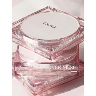Phấn nước Clio Kill Cover Mesh Glow Cushion SPF50+ 15gx2 (kèm lõi) che phủ tốt, căng bóng da