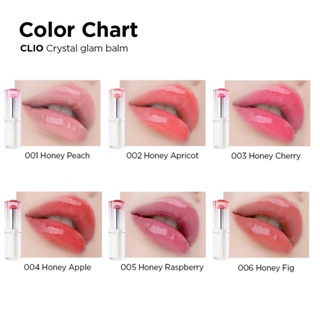 Son dưỡng thỏi Clio Crystal Glam Balm 3.2g dưỡng ẩm làm mềm môi