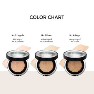 Phấn nước CLIO Bạc Kill Cover Founwear Cushion XP SPF50+/PA++++ 15gx2 (kèm lõi) lớp nền mịn lì
