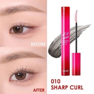 (Tách set) Mascara Clio Kill Lash Superproof #10 Sharp Curl tạo hiệu ứng cho đôi mi cong dài