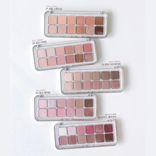 Bảng mắt 12 ô Clio Pro Eye Palette Air thiết kế từ nhựa cao cấp, tối giản mà vẫn sang trọng