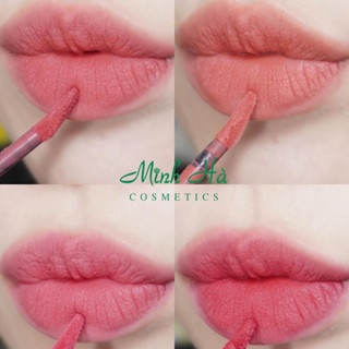 Son kem lì Clio Chiffon Blur Tint 3.1g lên màu chuẩn lâu trôi