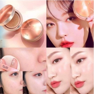 Phấn nước Clio Kill Cover Glow Fitting Cushion SPF50+ PA+++ 15g lớp nền tự nhiên lâu trôi