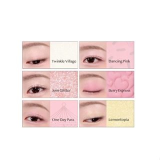 Bảng phấn mắt Clio Shade & Shadow Palette 05 Sweet Cloud 15g
