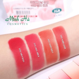 Son kem lì Clio Chiffon Blur Tint 3.1g lên màu chuẩn lâu trôi