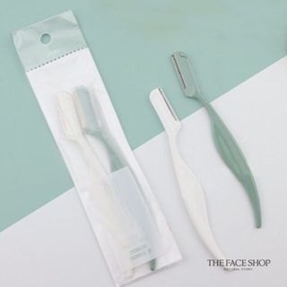 Set 2 chiếc dao cạo mày The Face Shop giúp lông mày gọn gàng sắc nét