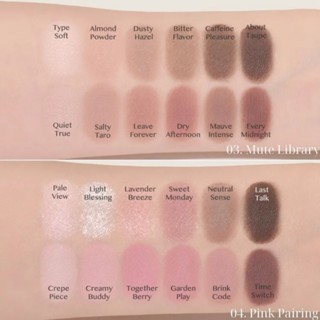 Bảng mắt 12 ô Clio Pro Eye Palette Air thiết kế từ nhựa cao cấp, tối giản mà vẫn sang trọng