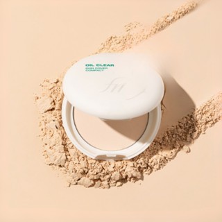 Phấn phủ The Face Shop Oil Clear Skin Cover Compact #201 9g kiềm dầu lâu trôi