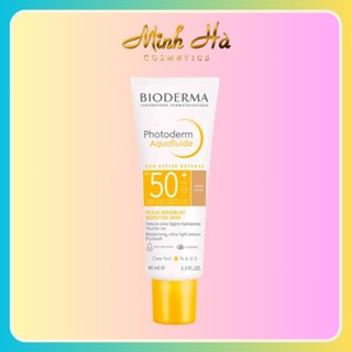 Kem chống nắng Bioderma Photoderm MAX Aquafluide SPF 50+ 40ml kiềm dầu giảm bóng nhờn