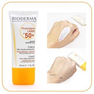 Kem chống nắng bioderma Photoderm Laser SPF 50+ 30ml bảo vệ da trước & sau liệu trình laser