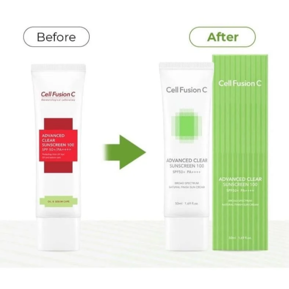 Kem chống nắng Cell Fusion C Control Oil And Sebum 100 SPF 48 PA+++ 50ml chống nắng nâng tông nhẹ nhàng