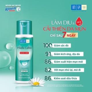 Nước hoa hồng Hada Labo Acne Care 170ml dành cho da mụn, da nhạy cảm