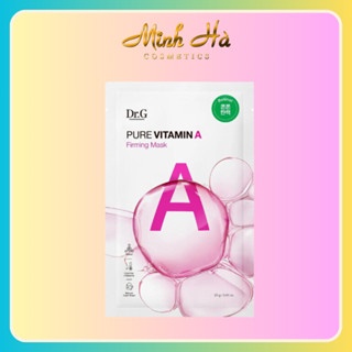 Mặt nạ Dr.g Pure Vitamin A Firming Mask 23g cải thiện độ đàn hồi giúp da mịn