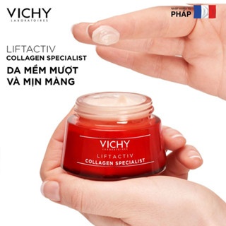 Kem dưỡng ngày & đêm Vichy Liftactiv Collagen Specialist 15/50ml làm sáng và làm mờ các đốm nâu