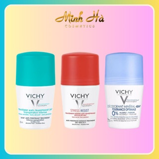 Lăn khử mùi Vichy 50ml các loại khử mùi cơ thể thông thoáng