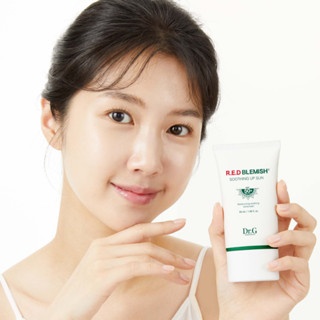 Kem chống nắng Dr.G Red Blemish Soothing Up Sun 50ml làm dịu và giảm mụn cho da nhạy cảm