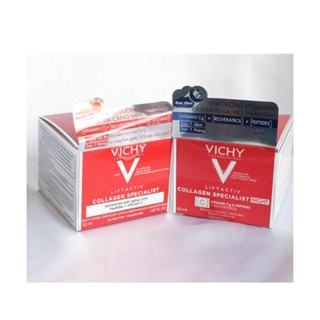 Kem dưỡng ngày & đêm Vichy Liftactiv Collagen Specialist 15/50ml làm sáng và làm mờ các đốm nâu
