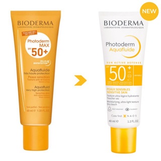 Kem chống nắng Bioderma Photoderm MAX Aquafluide SPF 50+ 40ml kiềm dầu giảm bóng nhờn