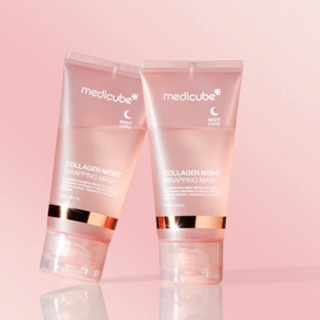 Mặt nạ ngủ Medicube Collagen Night Wrapping Mask 75ml chống lão hóa và căng bóng da