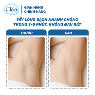 Kem tẩy lông Cleo Avocado Hair Removal Cream 50g chiết xuất từ bơ