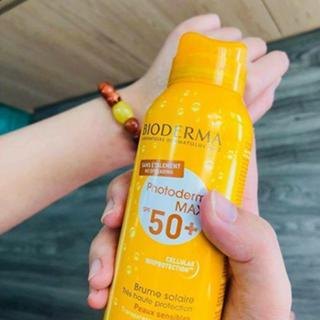 Xịt chống nắng Bioderma Photoderm Brume Invisible SPF50+ PA++++ 150ml tiện lợi dạng sương