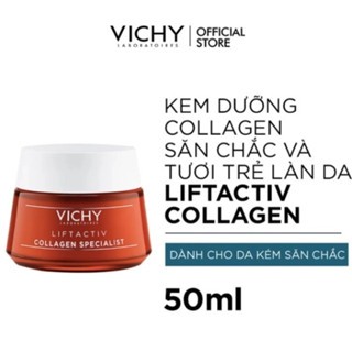 Kem dưỡng ngày & đêm Vichy Liftactiv Collagen Specialist 15/50ml làm sáng và làm mờ các đốm nâu