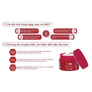 Kem cải thiện lão hóa da Hada Labo Pro Anti Aging Lifting Cream 50g mờ nếp nhăn, giảm thâm sạm