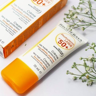 Kem chống nắng bioderma Photoderm Laser SPF 50+ 30ml bảo vệ da trước & sau liệu trình laser
