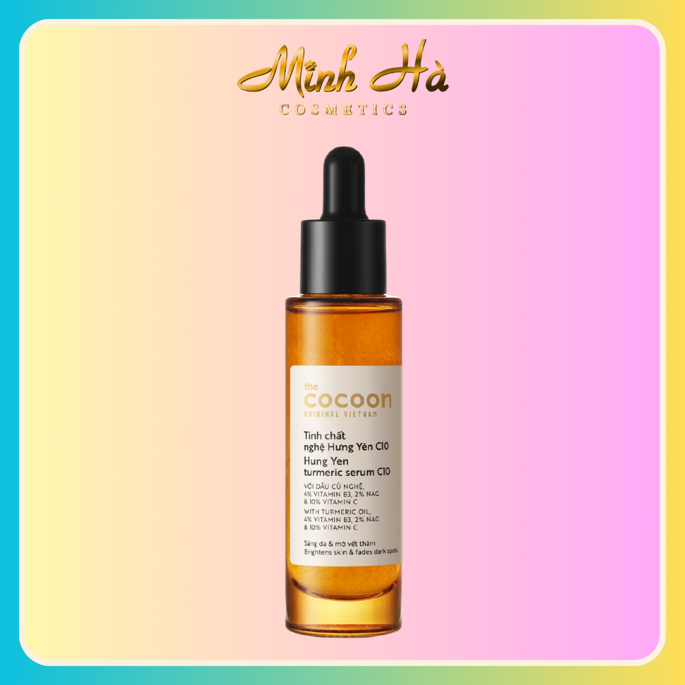 Tinh chất Cocoon nghệ Hưng Yên C10 30ml làm sáng da mờ vết thâm