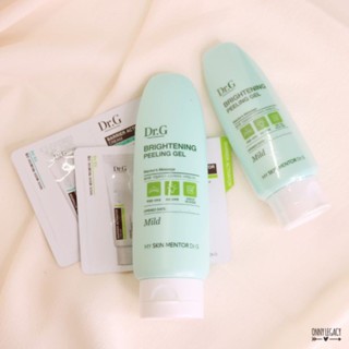 Tẩy da chết dạng gel Dr.G Brightening Peeling Gel 30/120g làm sáng và giúp mềm mịn da