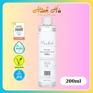 Toner The Lab Oligo Hyaluronic Acid 5000 Da 200ml cấp ẩm cho làn da căng bóng