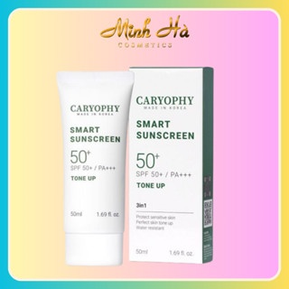 Kem chống nắng nâng tông da Caryophy Smart Sunscreen Tone Up SPF50+ PA+++ 50ml bảo vệ da khỏi ánh nắng