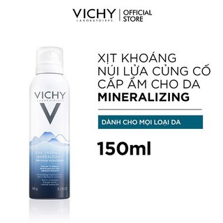 Xịt khoáng Vichy Mineralizing Thermal Water 150ml làm dịu bảo vệ da