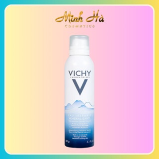 Xịt khoáng Vichy Mineralizing Thermal Water 150ml làm dịu bảo vệ da