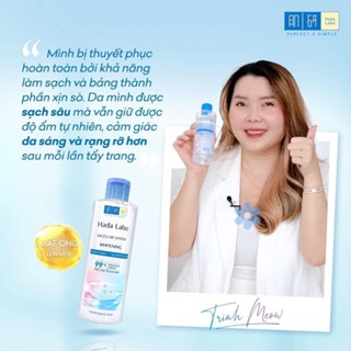 Nước tẩy trang Hada Labo Micellar Water 240ml làm sạch sâu cải thiện đốm nâu và làm sáng da