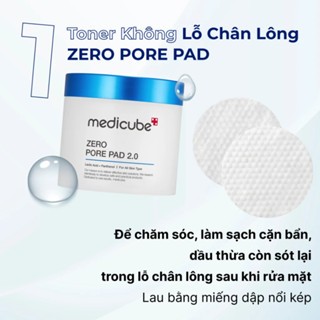 Toner Pad dưỡng da Medicube các loại 70 miếng cấp ẩm se khít lỗ chân lông