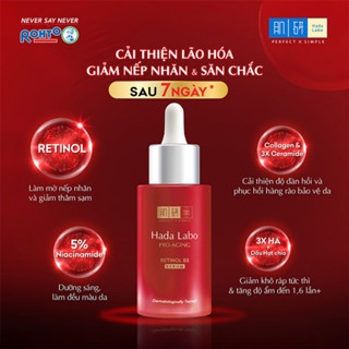 Serum Hada Labo Pro-Aging Retinol B3 30ml dưỡng ẩm cải thiện lão hóa