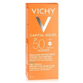 Kem chống nắng Vichy Emulsion Anti Brillance Toucher Sec Mattifying Dry Touch 50ml bảo vệ da không bết dính