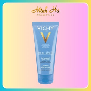Kem dưỡng Vichy Capital Ideal Soleil Soothing After-Sun Milk 100ml giúp dưỡng ẩm phục hồi da