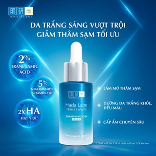 Serum Hada Labo Perfect White Tranexamic Acid 30ml dưỡng trắng mờ thâm sạm
