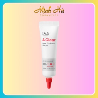 Tinh chất giảm mụn Dr.G A'Clear Spot For Face Serum 10ml giúp giảm dầu thừa và bã nhờn, cải thiện các tình trạng mụn