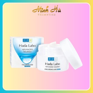 Kem dưỡng ẩm Hada Labo Advanced Nourish Hyaluronic Acid Cream 50g mỏng nhẹ thấm nhanh