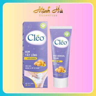 Kem tẩy lông Cleo viền bikini màu tím 50g hạn chế đau rát, thâm sạm