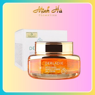 Kem dưỡng Derladie Witch Hazel Perfect Vitamin Gel Cream 55ml giúp ngừa mụn, giảm thâm