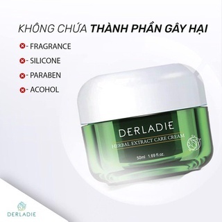 Kem dưỡng Derladie Herbal Extract Cream 50ml giúp giảm mụn làm dịu da tức thì